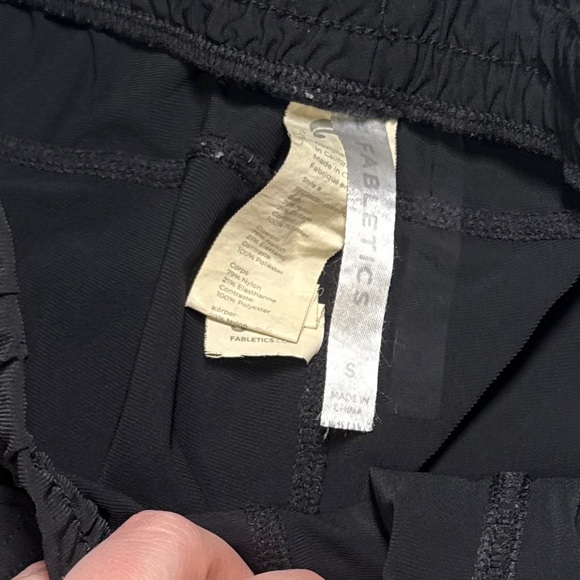 Fabletics Black Athletic Joggers – Size Small - Picture 3 of 3